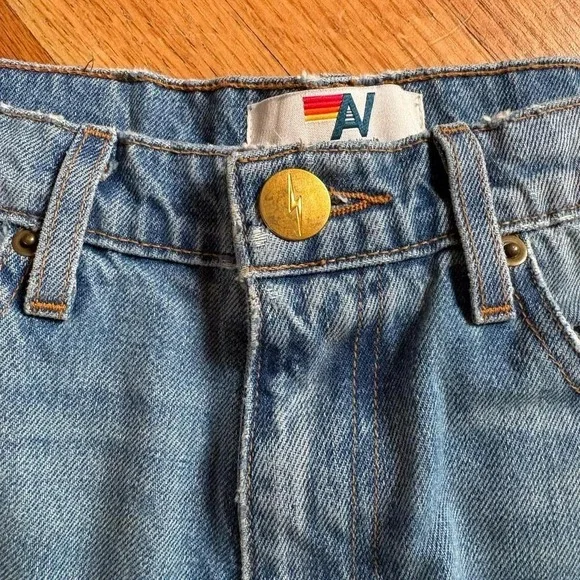 Aviator Nation High Rise Baggy Jeans - Picture 5 of 7